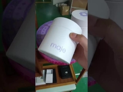 우아한 종이 선물 상자 사용자 정의 뚜?? 및 기본 상자