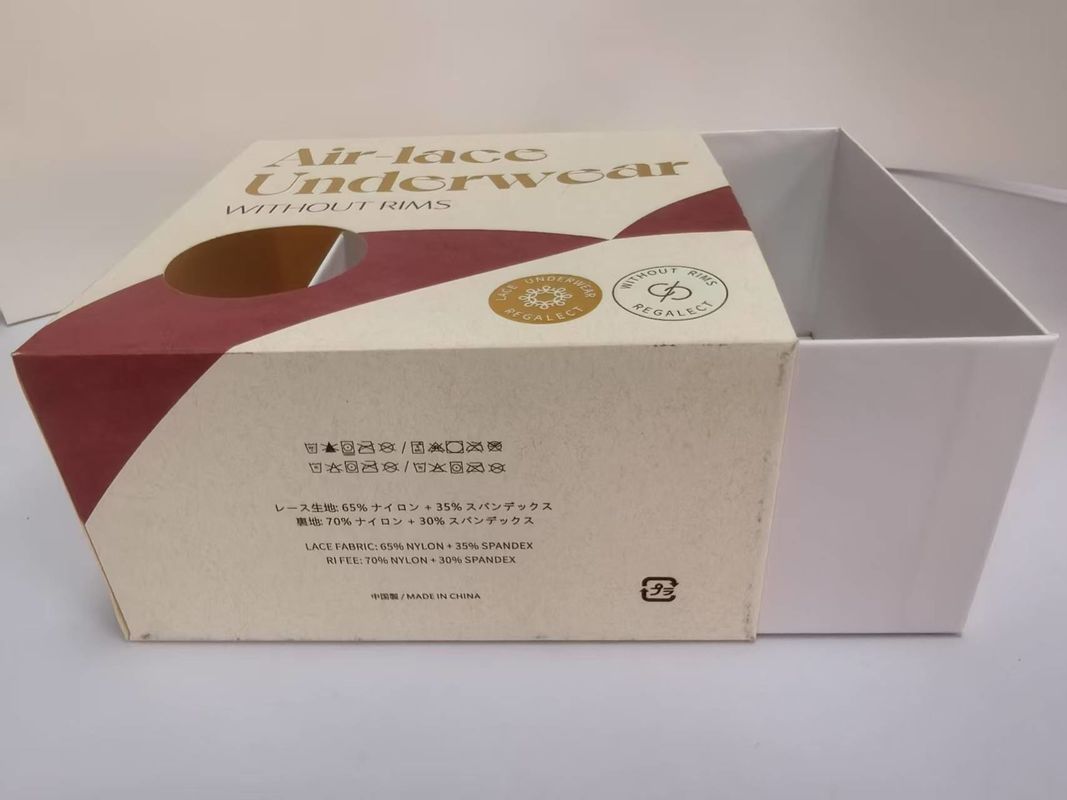접는 평평 인 코러브 박스 베개 과일 식품 카드보드 크래프트 종이 포장 상자