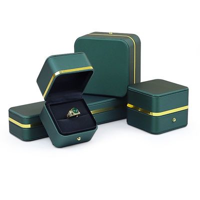 PU 물질 보석 반지 귀걸이 팔찌 및 목걸이용 포장 상자 0.300kg