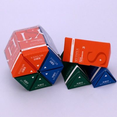 핫 스탬핑 맞춤형 선물 상자 카드보드 종이 화장품 선물 상자 포장